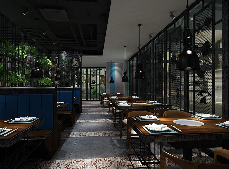 小火鍋店裝修設(shè)計(jì)，小型火鍋店廚房布局設(shè)計(jì)